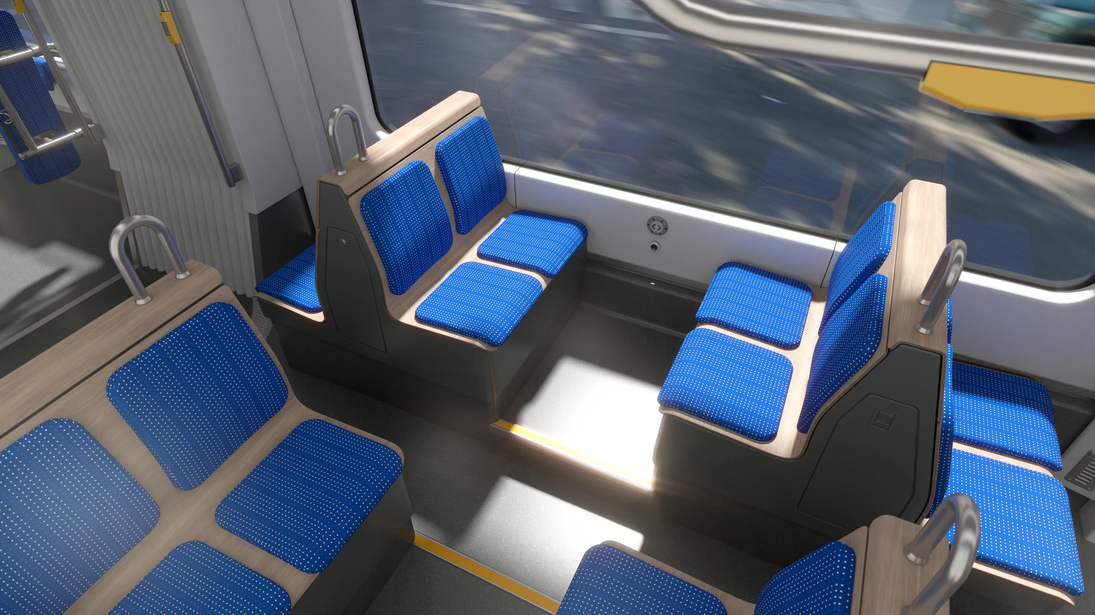 tram interior mainz
